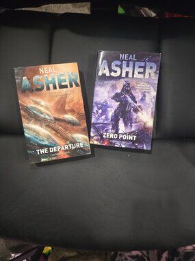 Neal Asher Owner Trilogy Paperback Book Bundle | 2 Books | Sci-Fi